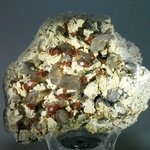GORGEOUS Spessartine Garnet with Smoky Quartz Mineral Specimen ~81mm