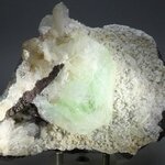 Stilbite with Apophyllite and Heulandite Cluster   ~125mm