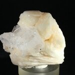 Stilbite with Apophyllite Cluster   ~50mm