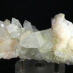 Stilbite with Apophyllite Cluster   ~88mm