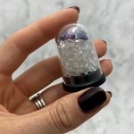 Sugilite & Quartz Energy Dome