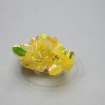 Sunshine Aura Quartz Healing Crystal ~39mm