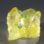 Sunshine Aura Quartz Healing Crystal ~42mm