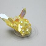 Sunshine Aura Quartz Healing Crystal ~48mm