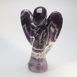 Superior Extra Large Chevron Amethyst Angel ~9cm