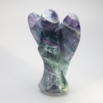 Superior Extra Large Rainbow Fluorite Angel ~93mm