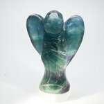 Superior Extra Large Rainbow Fluorite Angel ~93mm