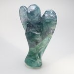 Superior Extra Large Rainbow Fluorite Angel ~97mm