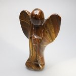 Superior Extra Large Tiger Eye Angel ~90mm