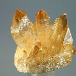 Tangerine Aura Quartz ~45mm