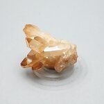 Tangerine Aura Quartz Healing Crystal ~36mm