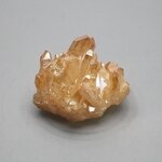 Tangerine Aura Quartz Healing Crystal ~38mm