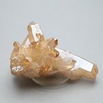 Tangerine Aura Quartz Healing Crystal ~64mm