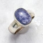 Tanzanite & Silver Ring ~ 7 US Ring Size , O UK Ring Size