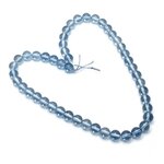 Tanzanite Aura Beads ~8mm Round
