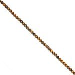 Tiger Eye Crystal Beads - 6mm Round