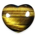 Tiger Eye Crystal Heart ~45mm