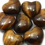 Tiger Eye Crystal Heart ~45mm