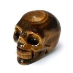 Tiger Eye Crystal Skull - 4cm