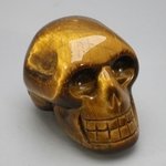 Tiger Eye Crystal Skull ~5.3 x 3.5cm