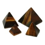 Tiger Eye Pyramid