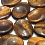 Tiger Eye Thumb Stone ~40mm