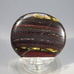 Tiger Iron Polished Flat Tumblestone ~44mm