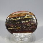 Tiger Iron Polished Flat Tumblestone ~44mm