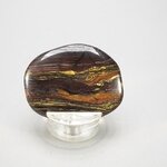 Tiger Iron Polished Flat Tumblestone ~45mm