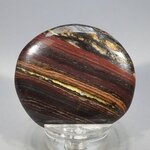 Tiger Iron Polished Flat Tumblestone ~45mm