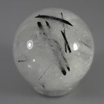Tourmalinated Quartz Crystal Sphere ~4.4cm