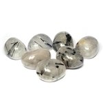 Tourmalinated Quartz Tumble Stone Extra Grade (20-25mm)