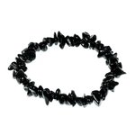 Black Tourmaline Gemstone Chip Bracelet