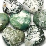 Tree Jasper Crystal Heart ~45mm