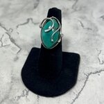 Turquoise 925 Sterling Silver Ring~6.25 US / M 1/2 UK