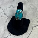 Turquoise 925 Sterling Silver Ring~8.25 US / Q 1/2 UK