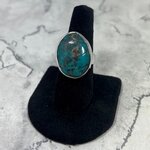 Turquoise 925 Sterling Silver Ring~8.5 US / Q 3/4 UK