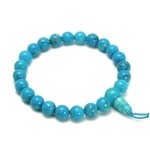Turquoise Howlite Power Bead Bracelet