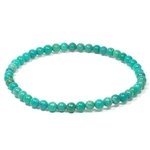 Turquoise 4mm Mini Bead Bracelet