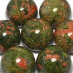 Unakite Medium Crystal Sphere ~45mm