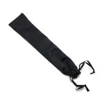 Black Satin Wand Pouch (19cm x 4.5cm)