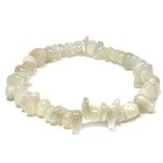 White Moonstone Mini Tumblestone Bracelet (extra grade)