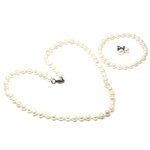 White Pearl Jewellery Gift Set