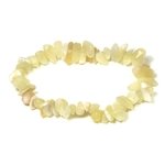 Yellow Calcite Gemstone Chip Bracelet