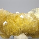 Yellow Fluorite Mineral Specimen ~73mm