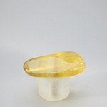 Yellow Fluorite Tumblestone ~35mm