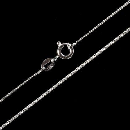 Fine silver chain discount