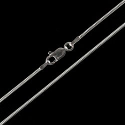 その他 gla chain SILVER 925 Silver Chain - Flat Curb, Light Gauge