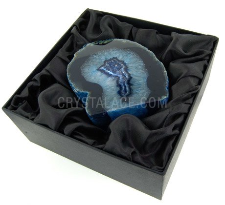 Agate Geode (Blue) Gift Box - Large