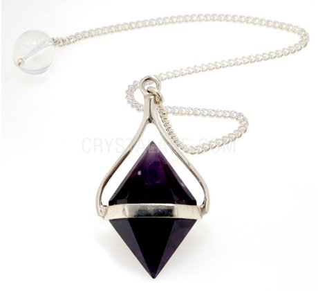 Amethyst Double Ended Pendulum